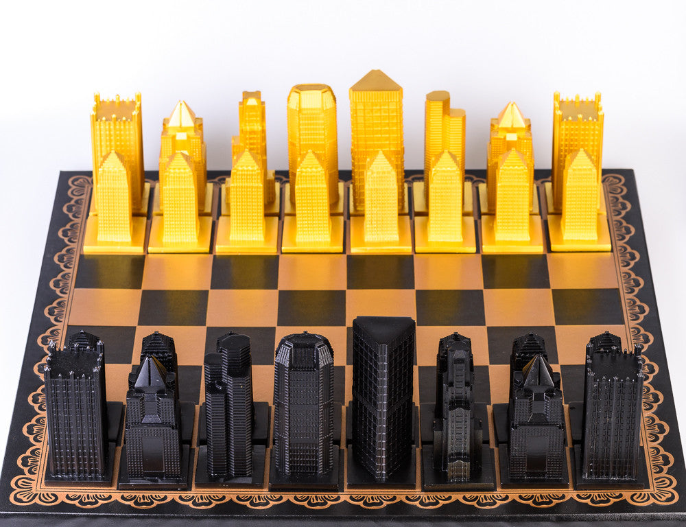 Pittsburgh Chess Set (Pieces only)